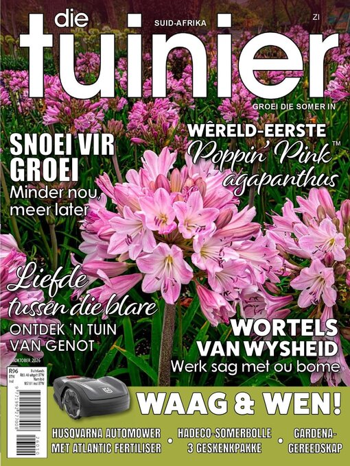 Cover image for Die Tuinier Tydskrif